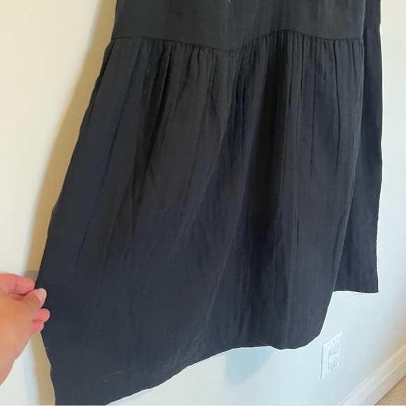 Old Navy Black Cotton Mini Dress - Picture 7 of 12